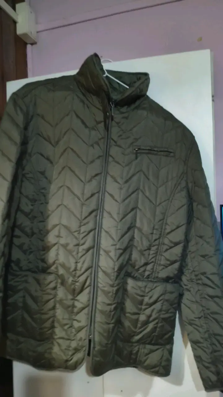 Chaqueta acolchada verde para hombre - 2