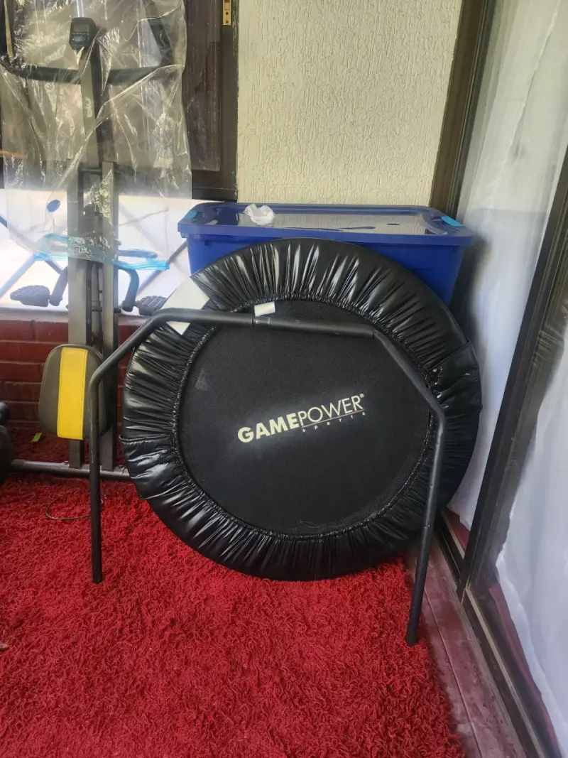 Trampolín GamePower Sport con manillar ajustable - 1