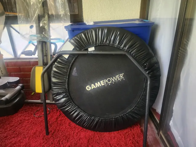Trampolín GamePower Sport con manillar ajustable - 2