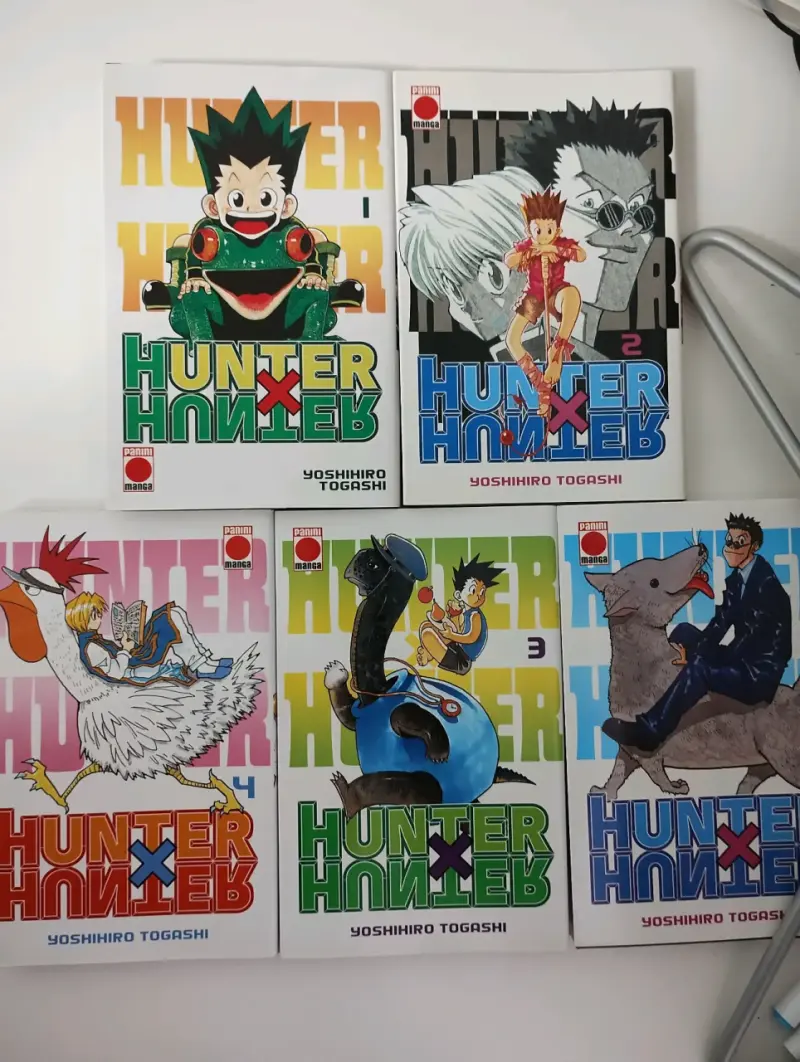 mangas Hunter x Hunter volúmenes 1-5