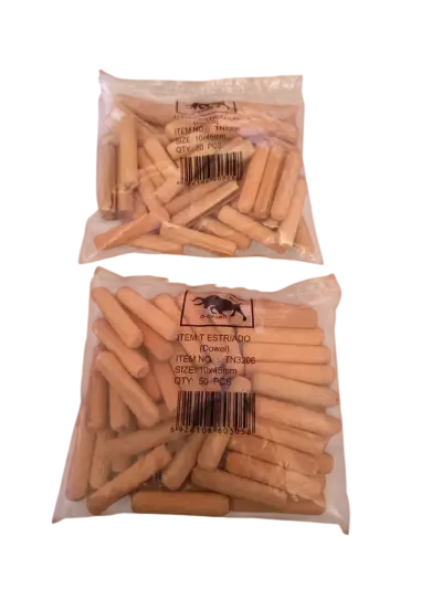 Pack 2 Bolsas Tarugo Madera 10x45mm (100u) - miniatura 2