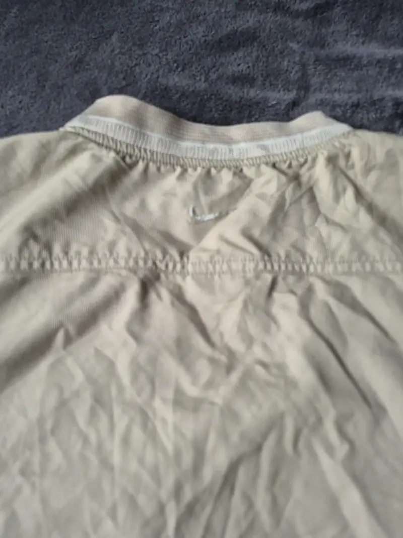 Chaleco sin mangas beige nike para hombre - 3
