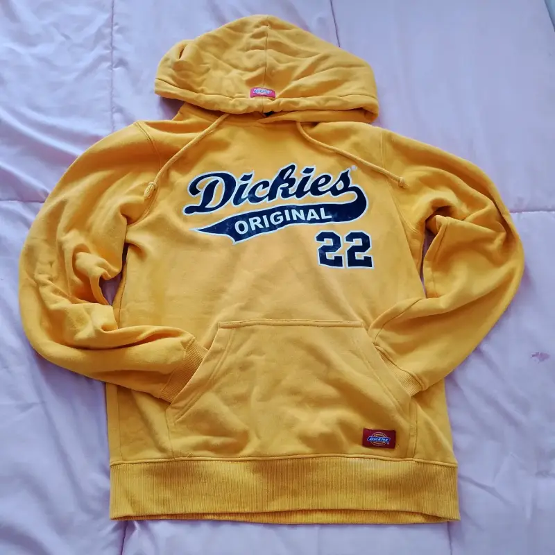 ✅ Polerón con capucha Dickies amarillo original - 1