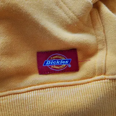 ✅ Polerón con capucha Dickies amarillo original - miniatura 4