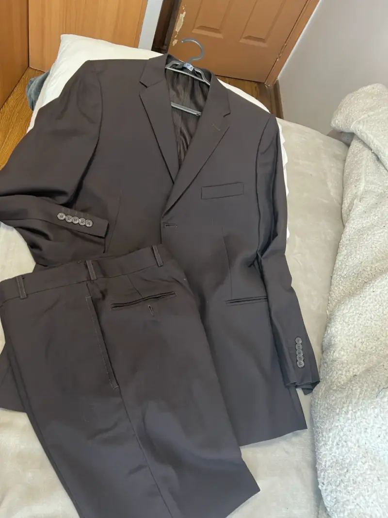 Traje formal de hombre en color gris - 5