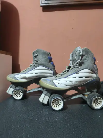 Patines en línea RD Roller Derby grises - miniatura 2