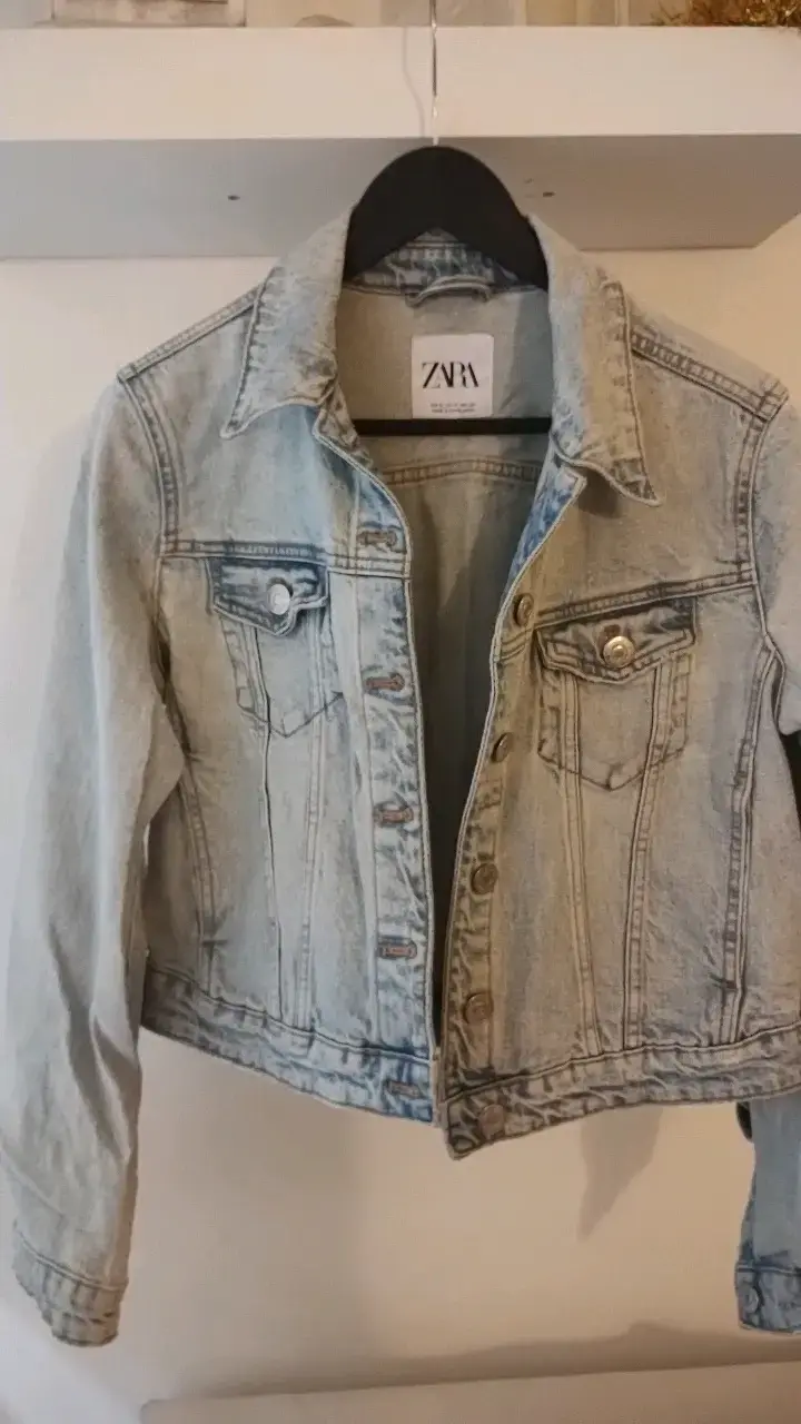 Chaqueta de mezclilla Zara para mujer - 3