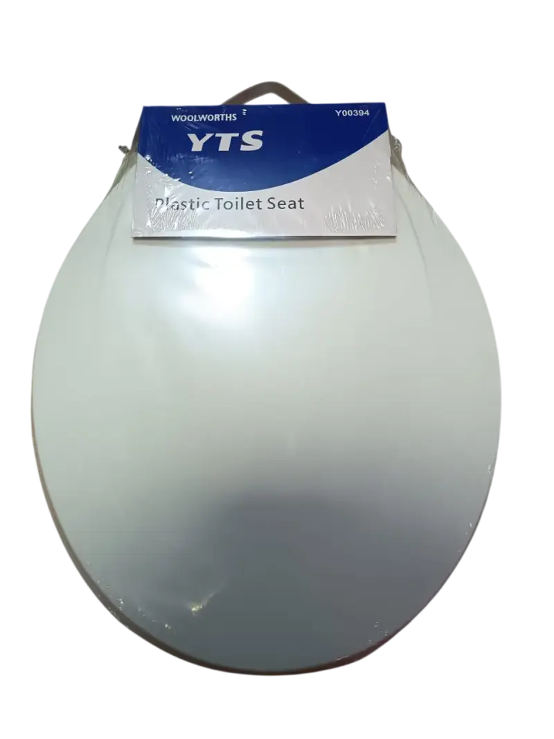 Tapa Asiento Baño WC Plastico 36x46 con Fijacion - 1