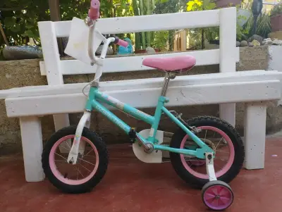 Bicicleta infantil con ruedas de entrenamiento - miniatura 3