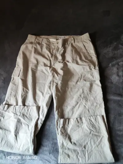 Pantalones cargo beige Columbia para hombre - miniatura 2