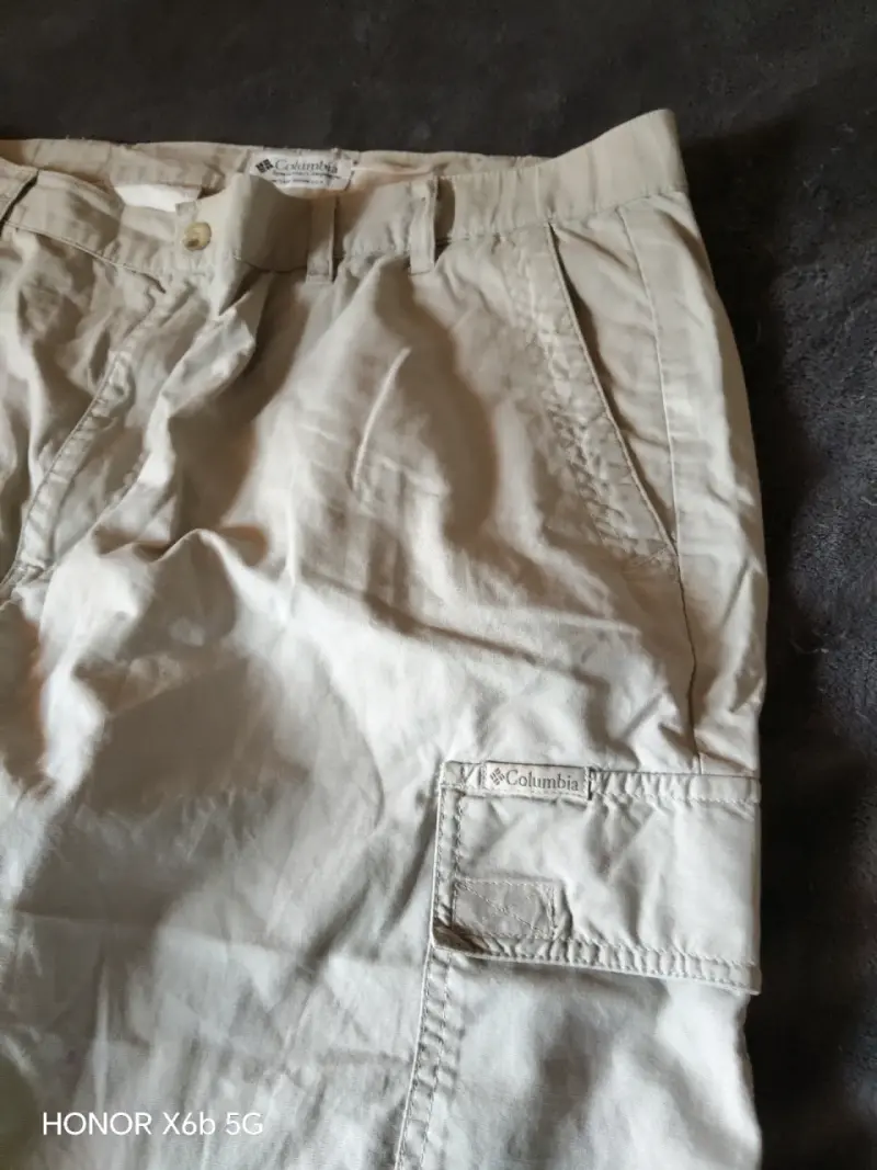 Pantalones cargo beige Columbia para hombre - 3