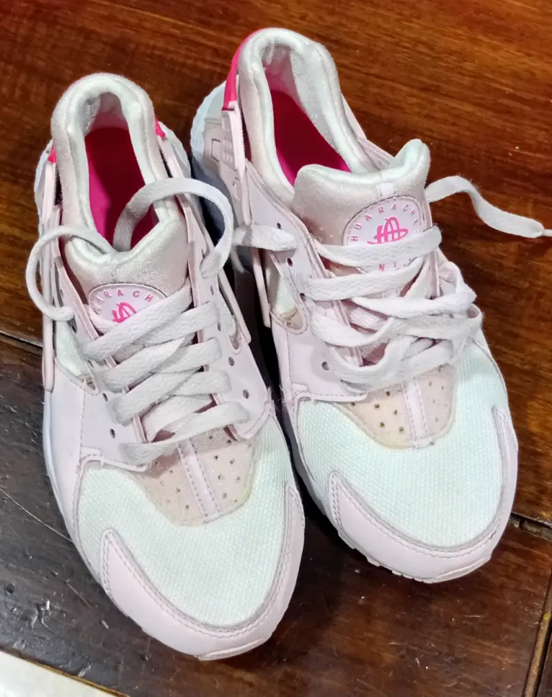 Zapatillas Nike Huarache Mujer Rosadas - 1