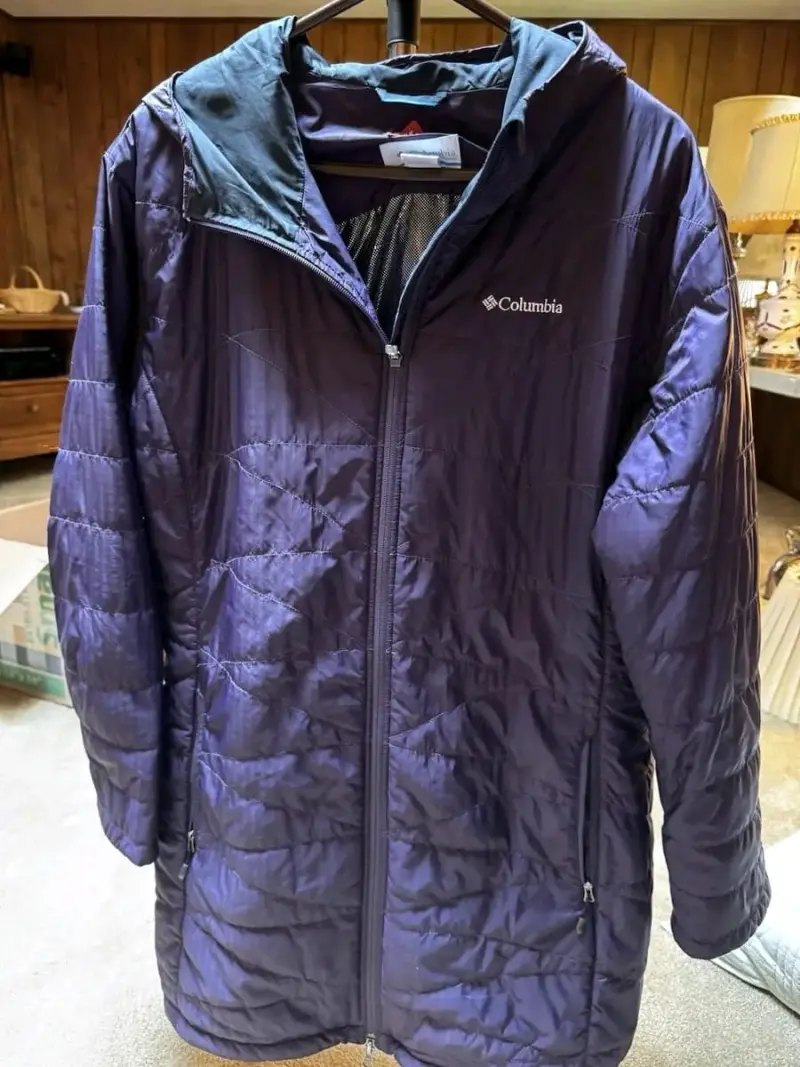 Chaqueta Columbia morada mujer - 1