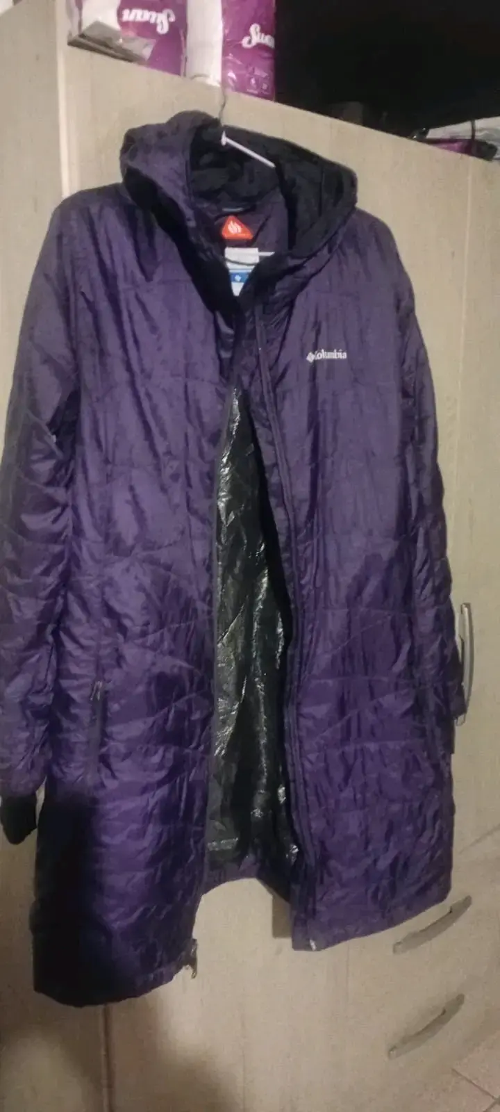 Chaqueta Columbia morada mujer - 2