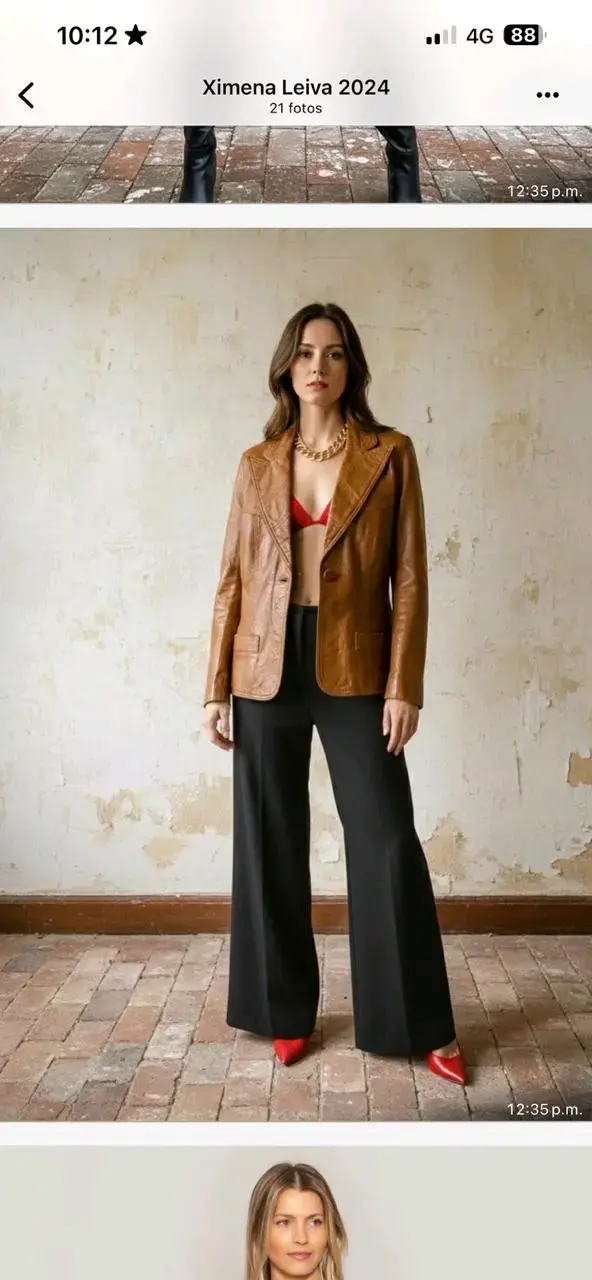 BLAZER CUERO LEGITIMO