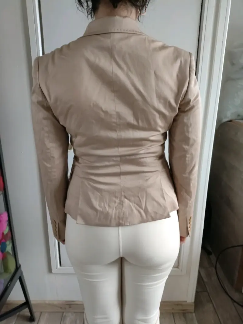 Blazer beige zara - 3