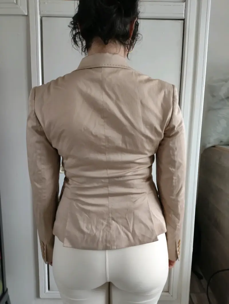 Blazer beige zara - 4