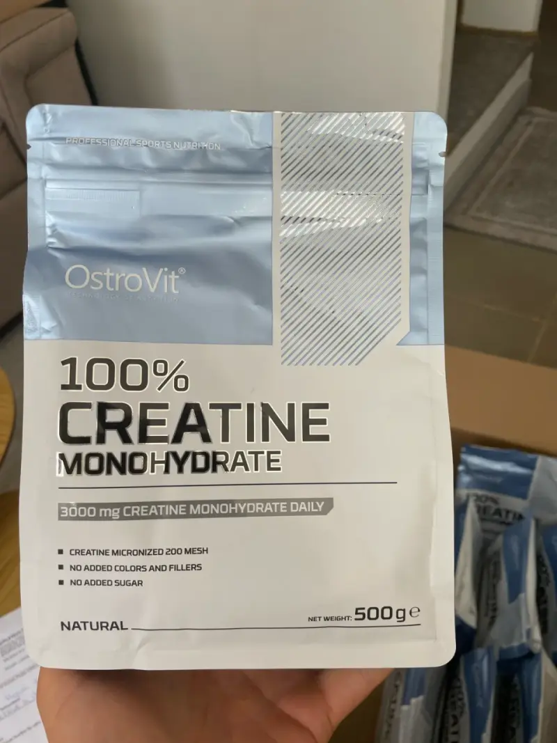 Creatina Monohidratada 100% OstroVit 500g