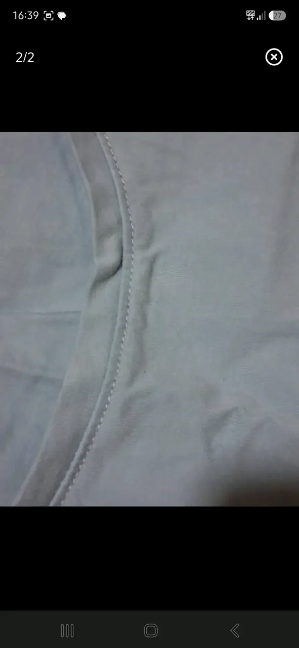 Polera sin mangas azul claro para mujer - 2