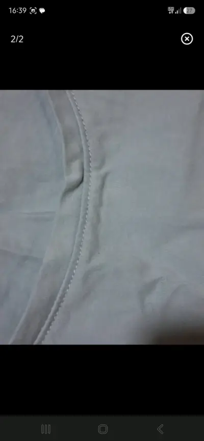 Polera sin mangas azul claro para mujer - miniatura 2