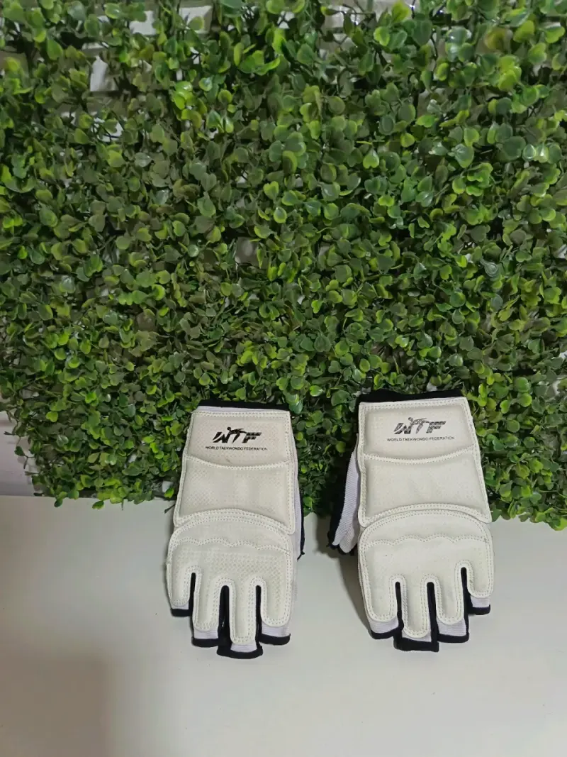 Guantes de Taekwondo WTF blancos