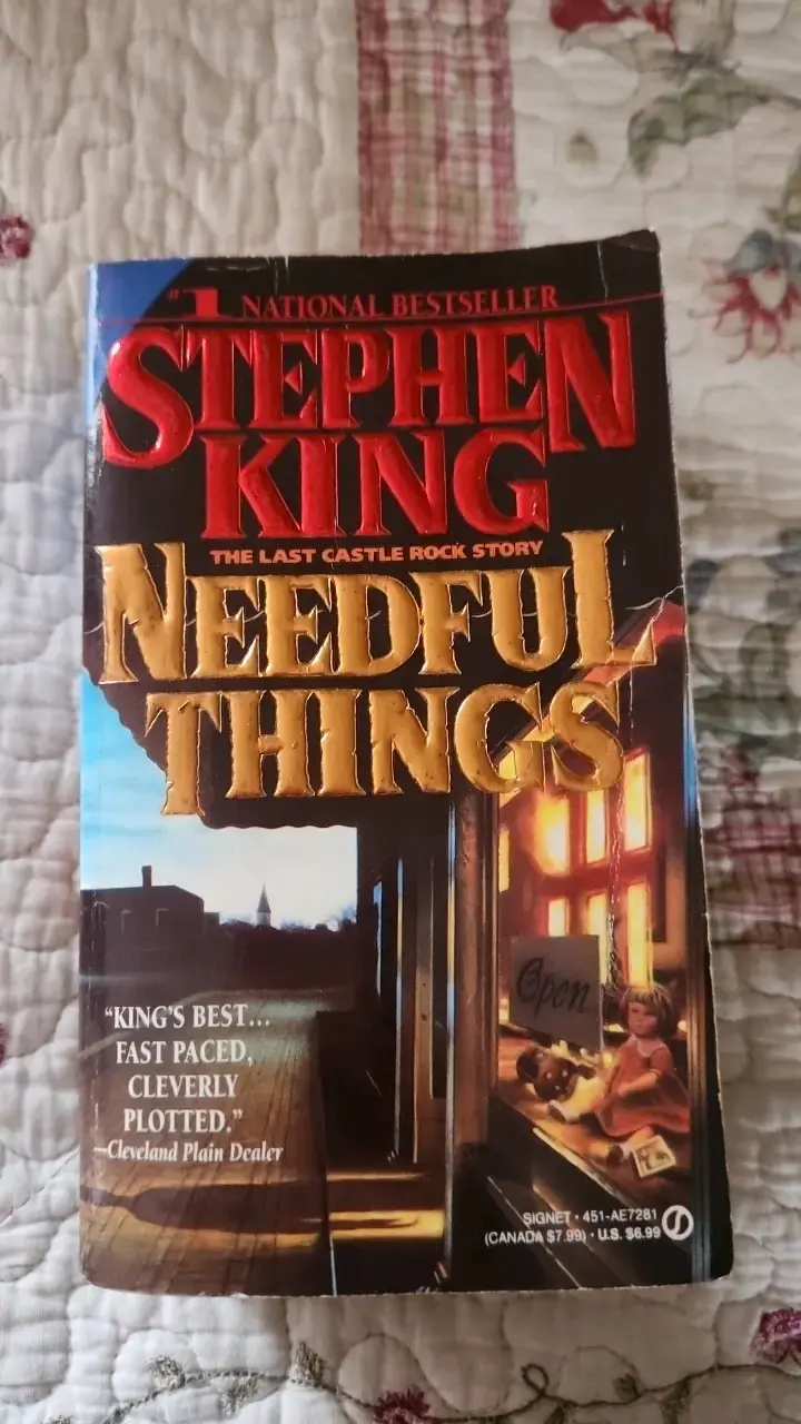 Libro 'Needful Things' de Stephen King
