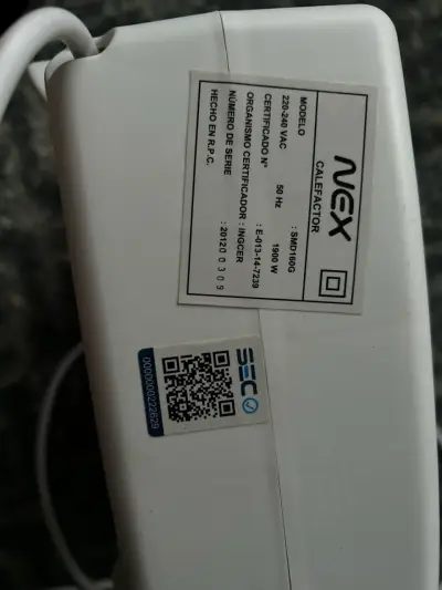 Calefactor eléctrico compacto NEX - miniatura 4