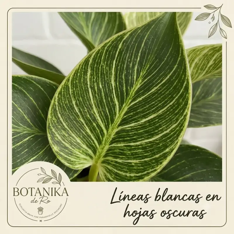 Planta de interior Philodendron Birkin en maceta - 3