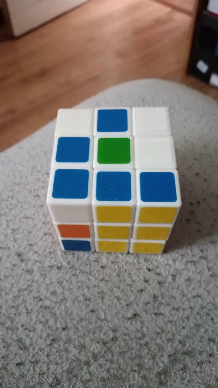 Cubo Rubik 3x3 clásico colores vibrantes