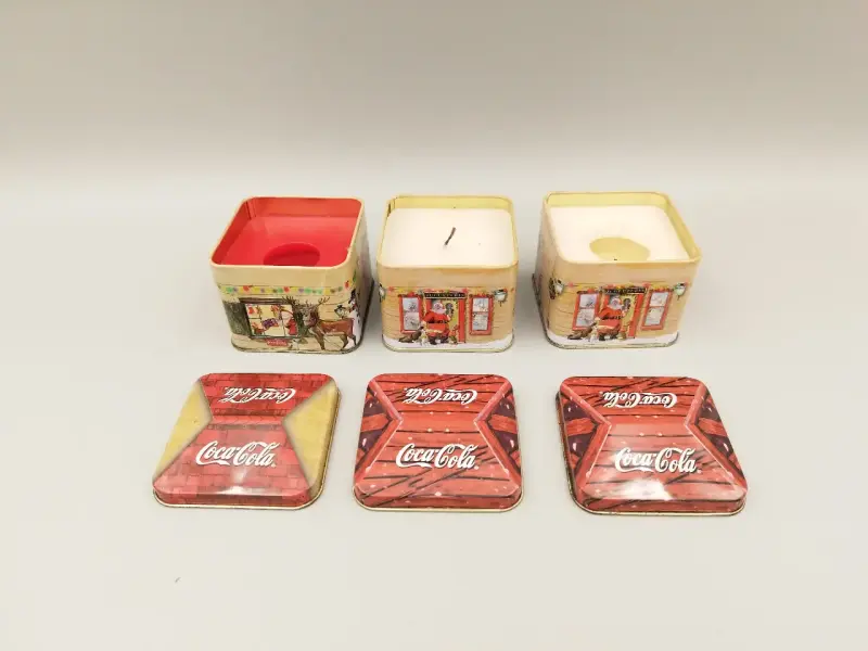 Set de velas coleccionables Coca-Cola - 3