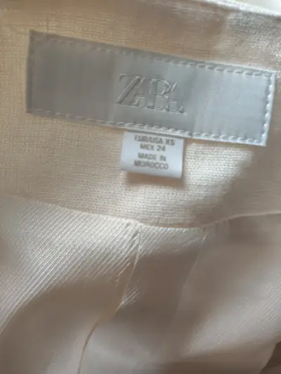Blazer sin cuello zara - miniatura 6