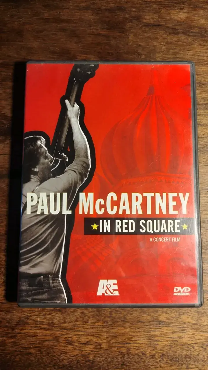 DVD Paul McCartney In Red Square concierto - 1