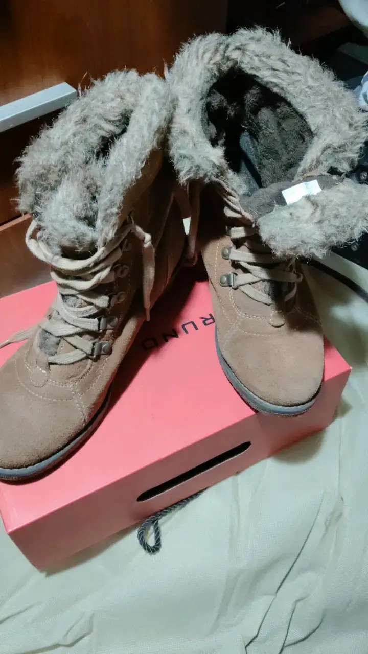 Botas de invierno con forro de piel sintética - 1