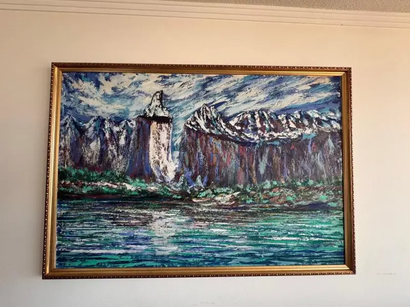 Cuadro Óleo Torres del Paine