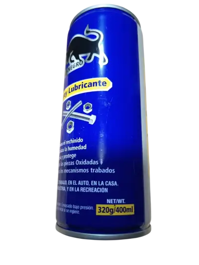 Pack 3 Spray Lubricante Multiuso Toro Negro 400ml - miniatura 3