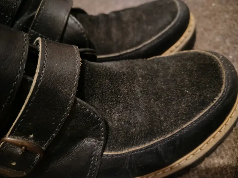 Botines de cuero negro con cierre lateral - 4