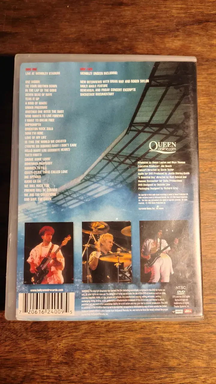 DVD Queen Live at Wembley Stadium - 2