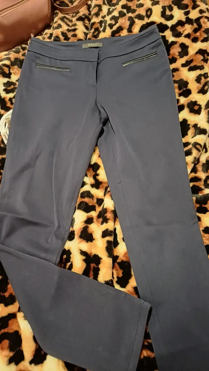 Pantalones de mujer azul oscuro - 3