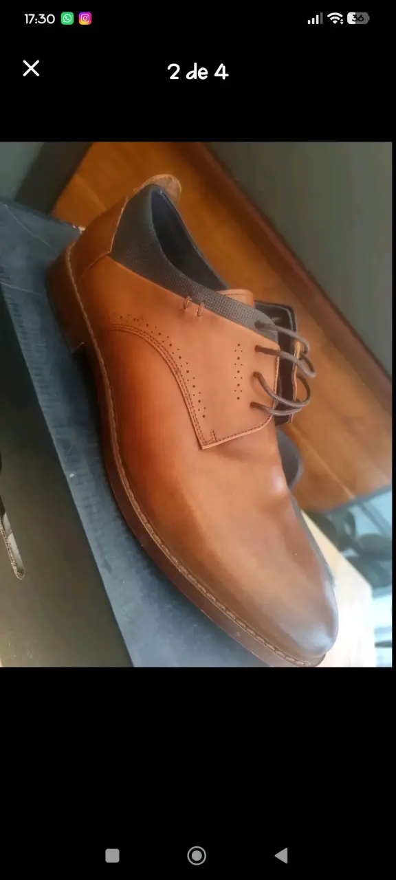 Zapatos de vestir marrones talla 43 - 2