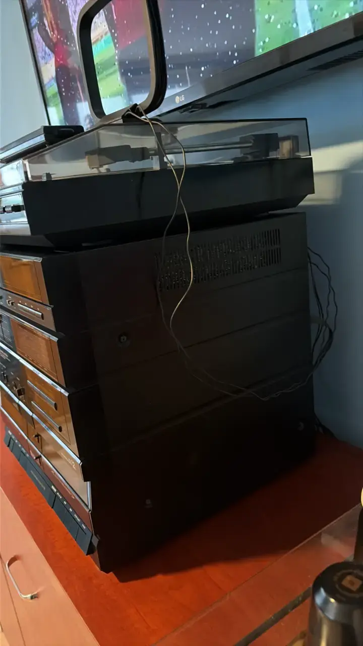 Sistema de sonido Aiwa vintage completo - 2