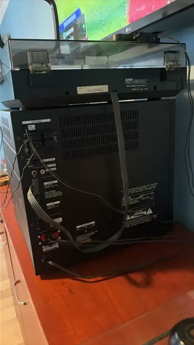 Sistema de sonido Aiwa vintage completo - miniatura 3