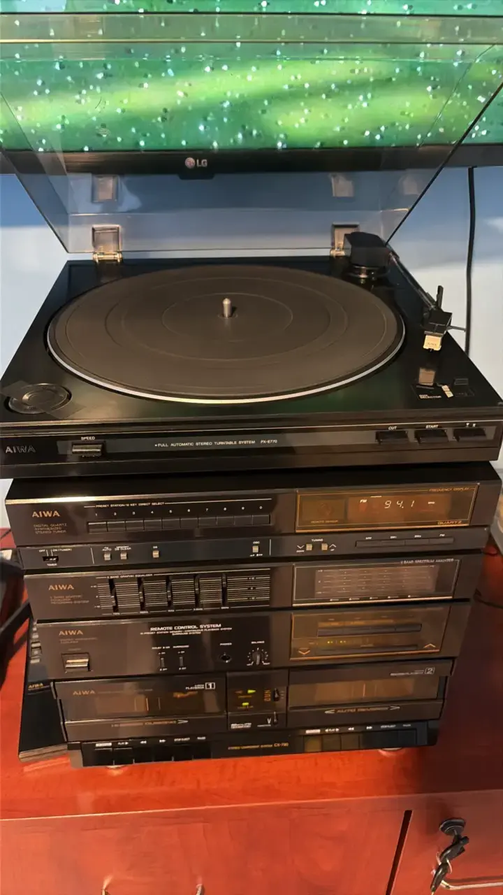 Sistema de sonido Aiwa vintage completo - 6