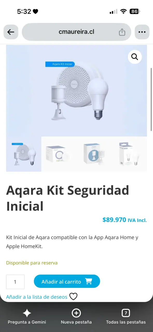 Sensor de Movimiento Aqara Inteligente - 4