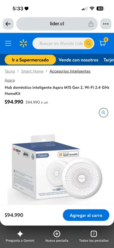 Sensor de Movimiento Aqara Inteligente - miniatura 5