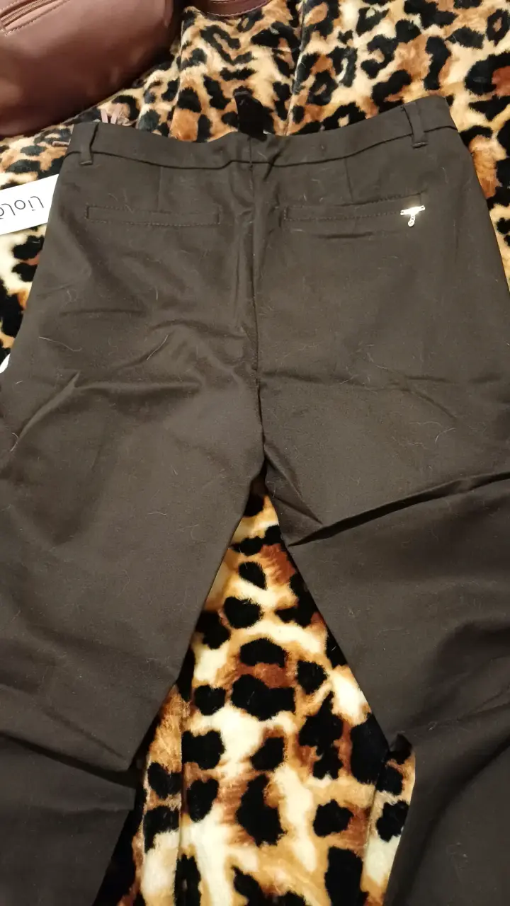 Pantalones de vestir cafes - 1