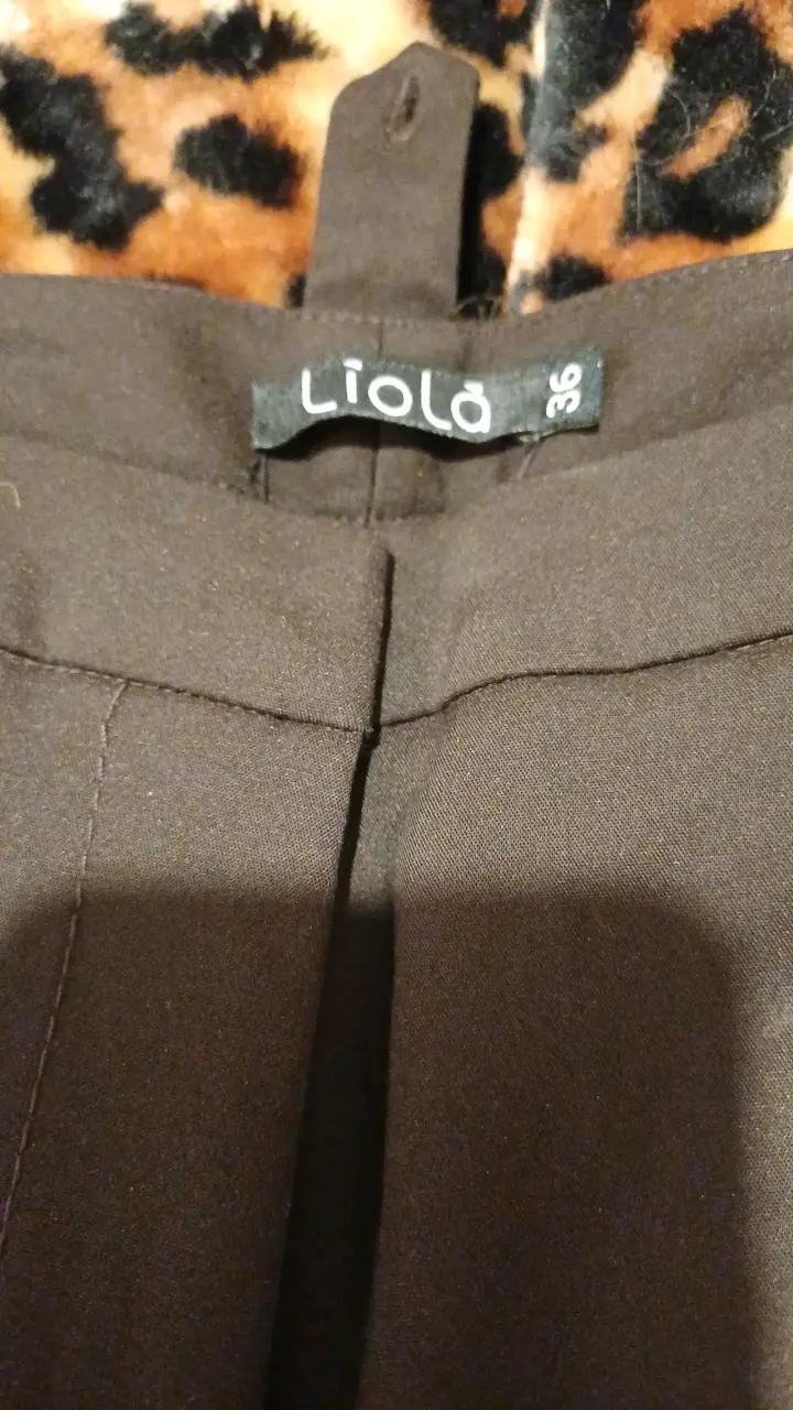 Pantalones de vestir cafes - 3
