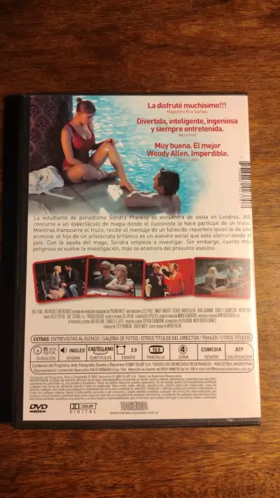 DVD de la película Scoop de Woody Allen - miniatura 2