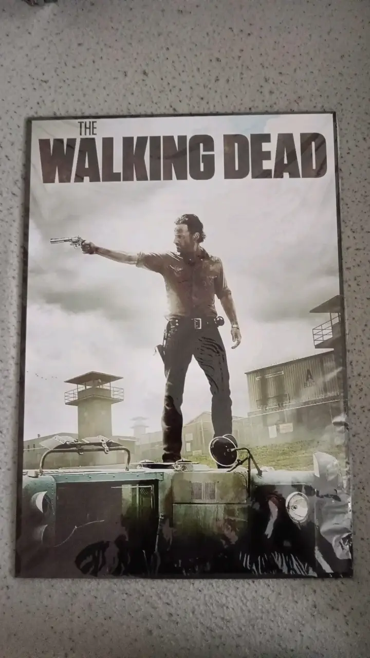 Póster de The Walking Dead en buen estado