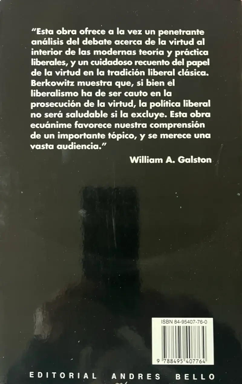 Libro 'El liberalismo y la virtud' de Peter Berkowitz - 2