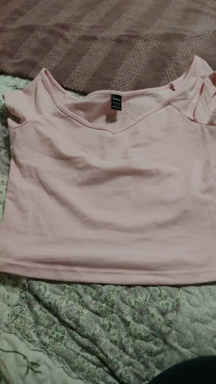 Polera rosa Shein de mujer talla s - 1